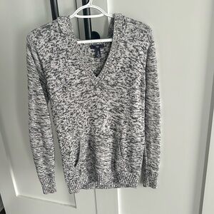 Salt and Pepper Grey Overhead Cardigan Sweater, Size Medium, in Great Condition
